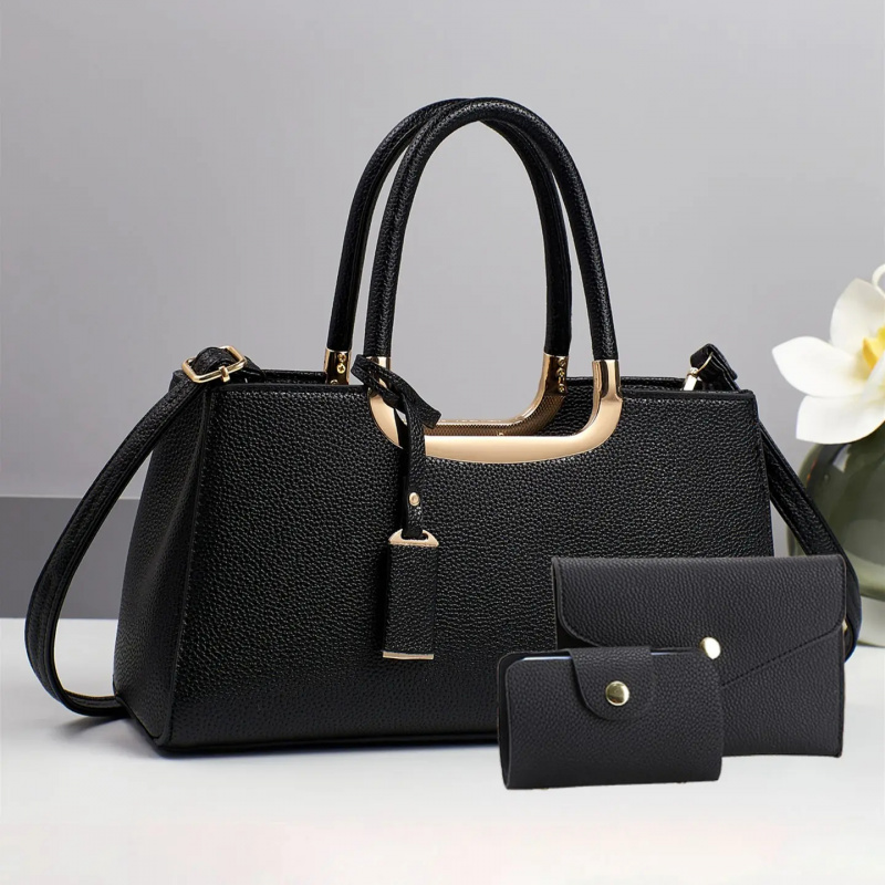 Women Bags Leather - Tas Selempang Kulit PU, Tali Dapat