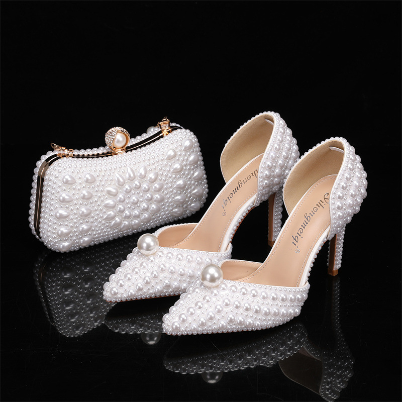 Women Bags White - Set Tas dan Sepatu untuk Wanita