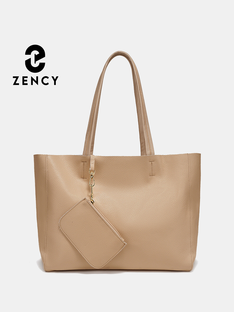 Women'S Work Bags Tote - Zency Tas Tote Besar Kulit Asli