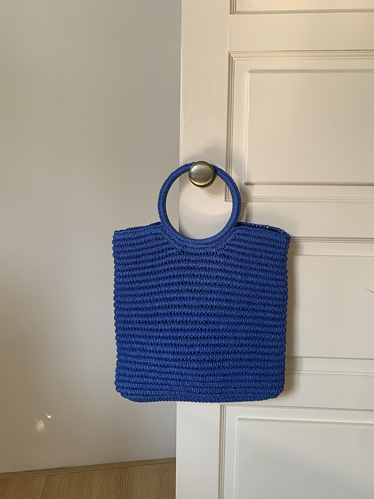 Women Handheld Bags - Tas Anyaman Jerami Baru 2026, Tas