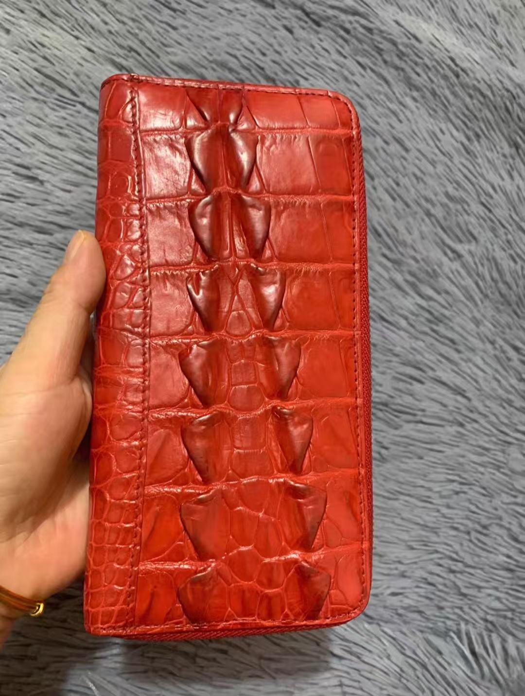Women Bags Lv - Tas Clutch Wanita Kulit Buaya Baru