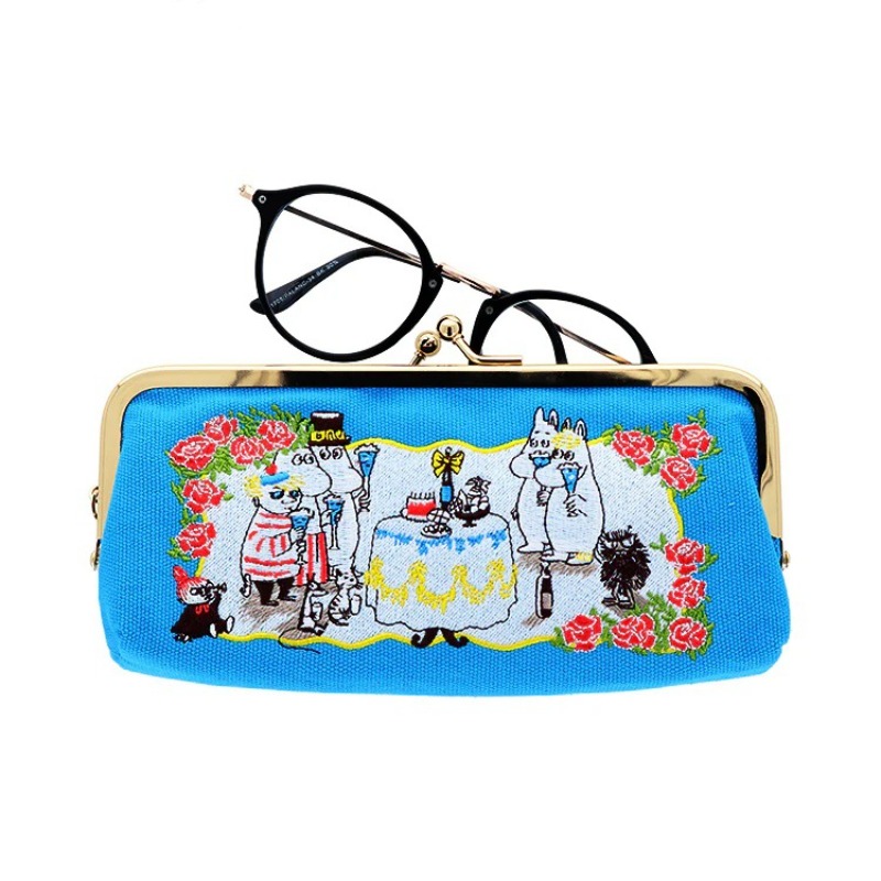 Women Handheld Bags - Tas Kanvas Seri Anime Moomins, Tas