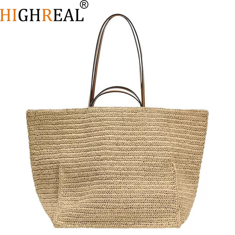 Crochet Market Bag - Tas Belanja Tas Tote Rajut Kasual