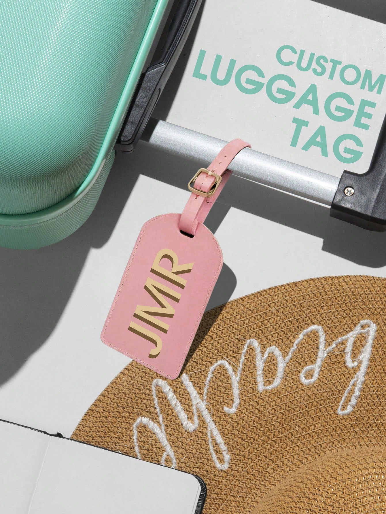 Tag Bagasi Inisial Pribadi Hur - Women Bags Leather ulasan dan harga