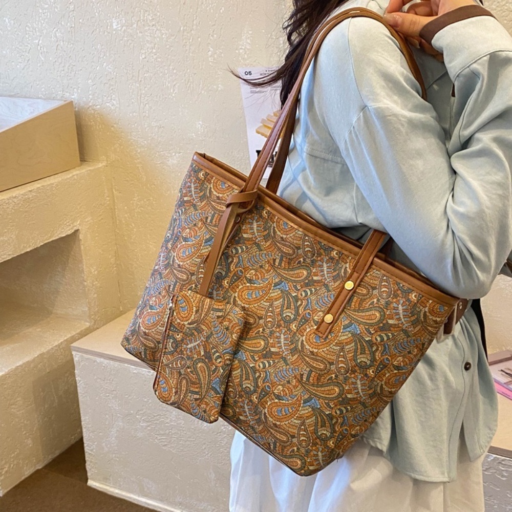 2 Buah Tas Tote Kapasitas Besa - Women'S Work Bags Tote ulasan dan harga