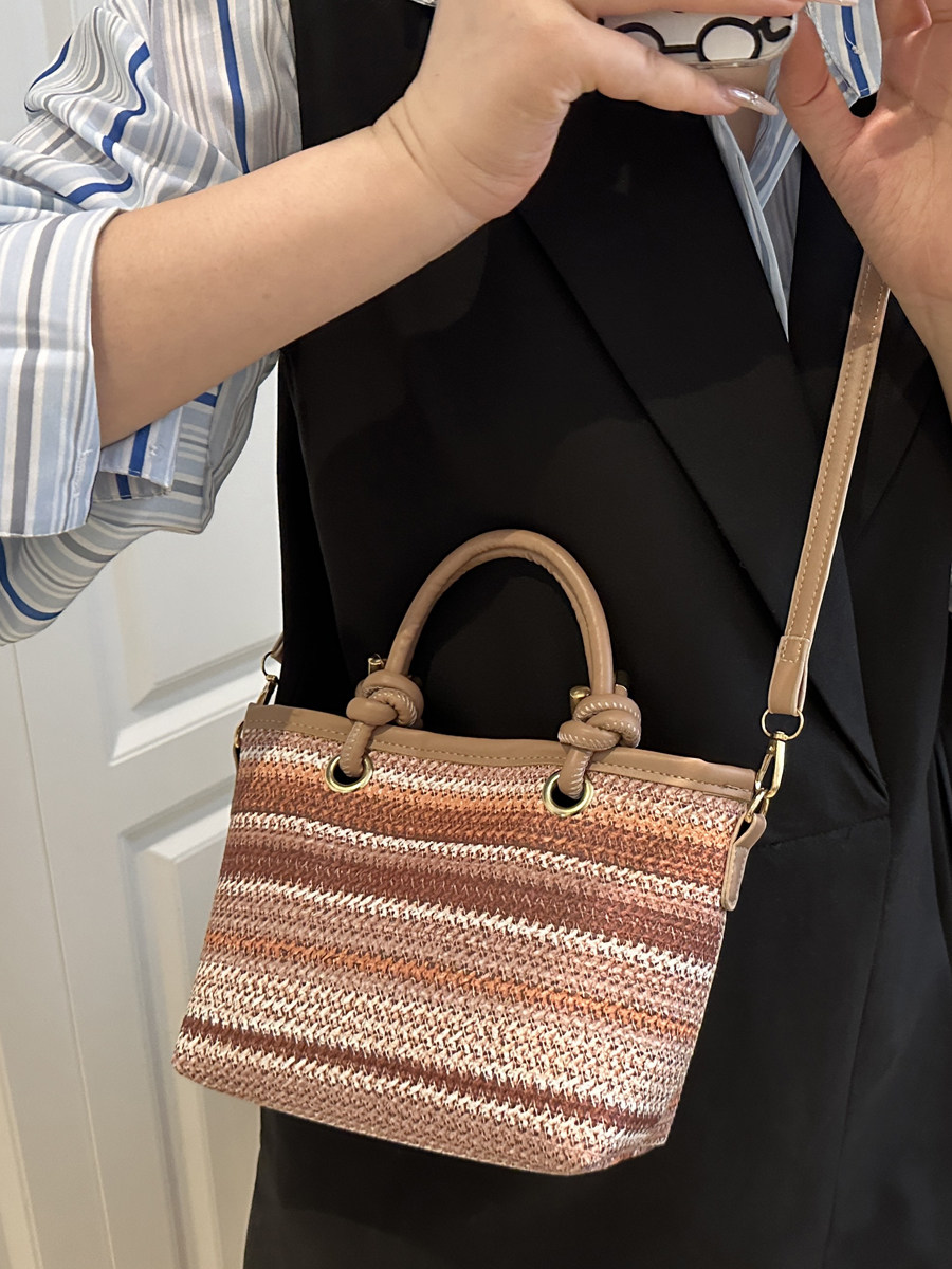 Tas anyaman genggam untuk wani - Women Handheld Bags ulasan dan harga