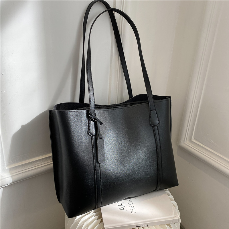 Tas Tote Kulit Imitasi Hitam K - Women'S Work Bags Tote ulasan dan harga