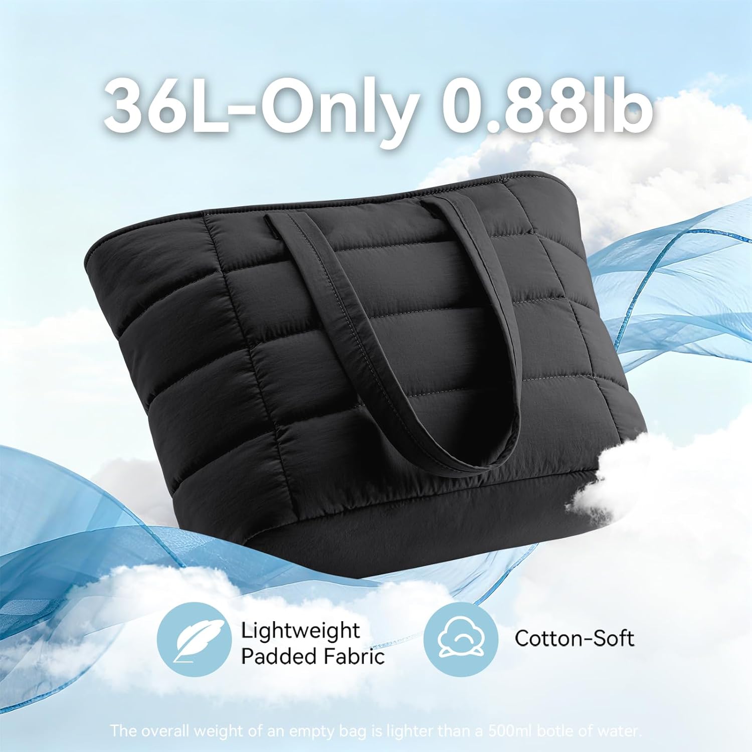 Tas Tote Puffer untuk Wanita,  - Women'S Work Bags Tote ulasan dan harga