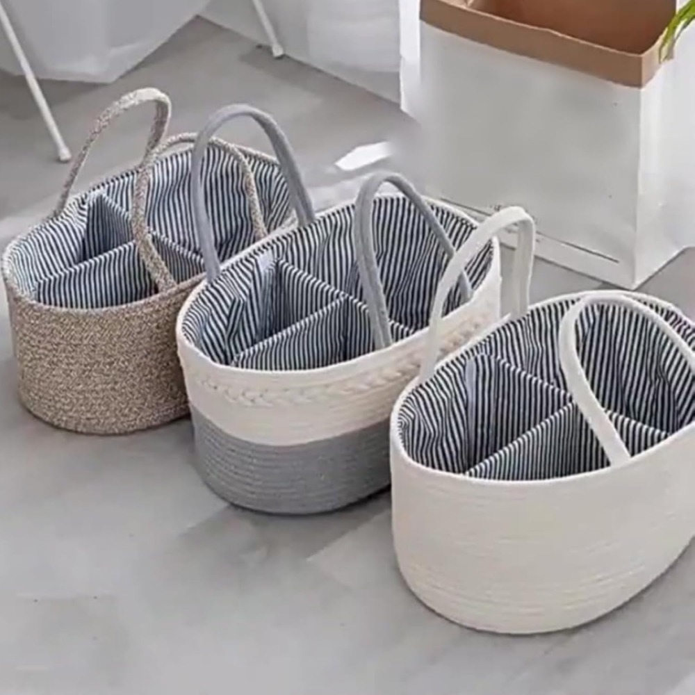 Organizer Popok Kapasitas Besa - Basket Bag Wicker ulasan dan harga