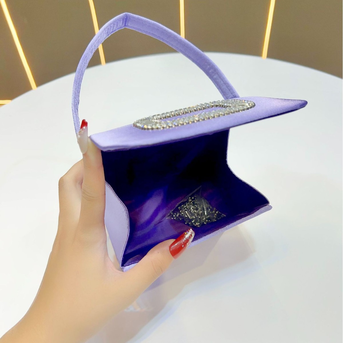 Tas Tangan Persegi Mini Mewah  - Mini Purse Chain ulasan dan harga