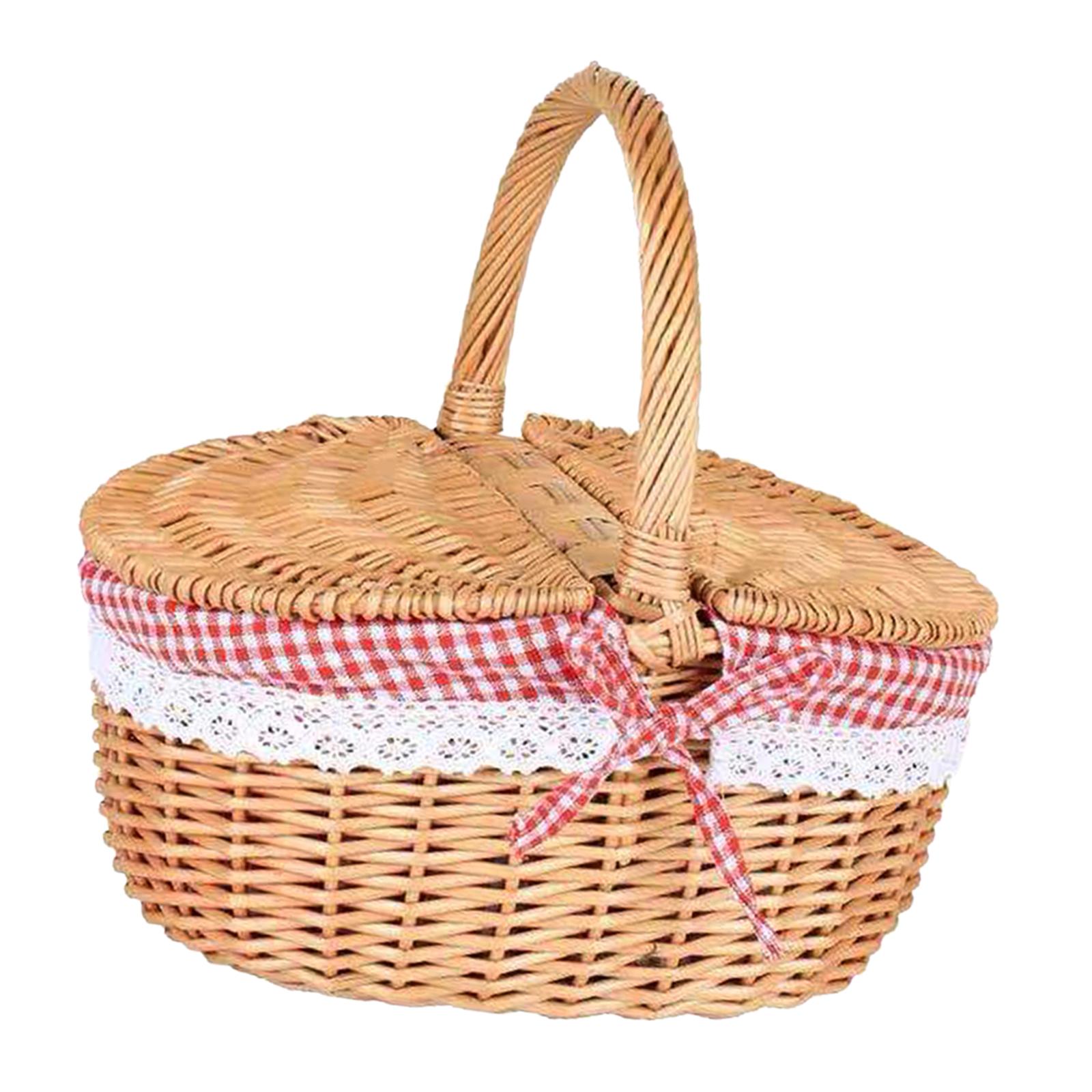 Keranjang Piknik Anyaman Tanga - Basket Bag Wicker ulasan dan harga