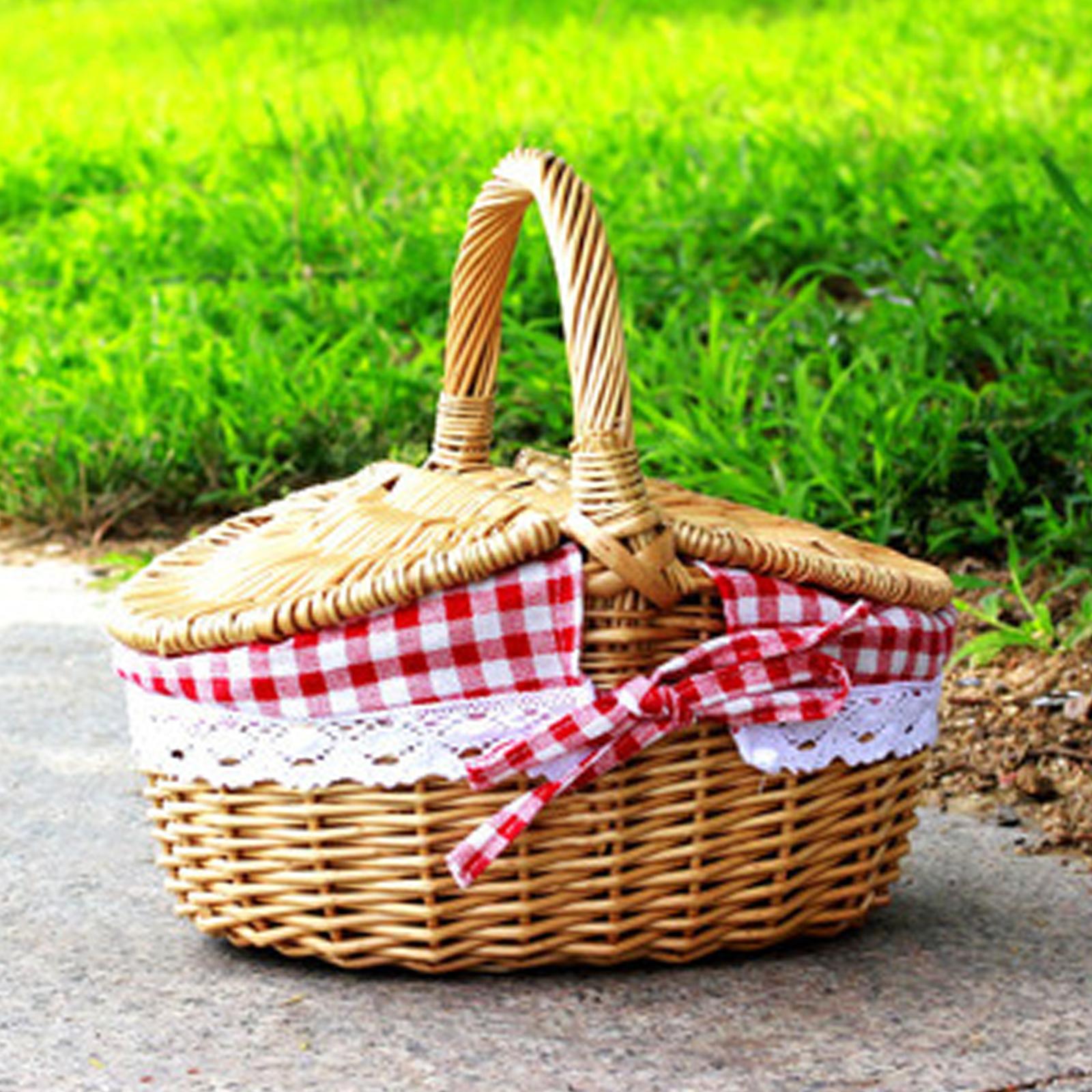 Keranjang Piknik Anyaman Tanga - Basket Bag Wicker ulasan dan harga