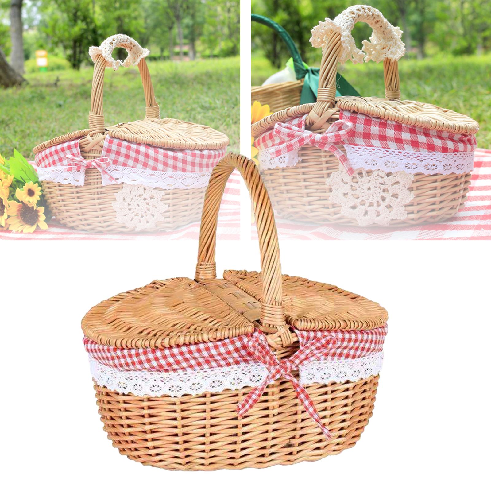 Keranjang Piknik Anyaman Tanga - Basket Bag Wicker ulasan dan harga