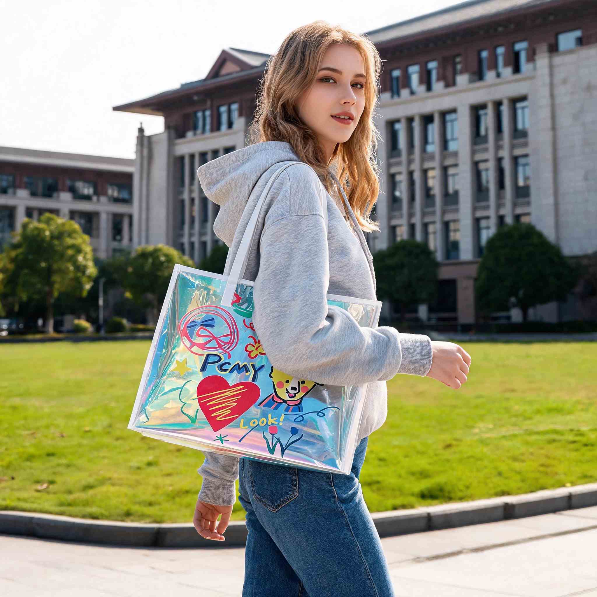 Tas Tote Holografik Wanita, Ta - Women Bags Lv ulasan dan harga