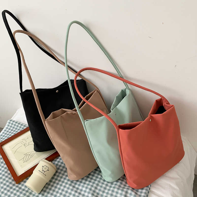 Tas Tote Wanita Kasual Sederha - Women Handheld Bags ulasan dan harga