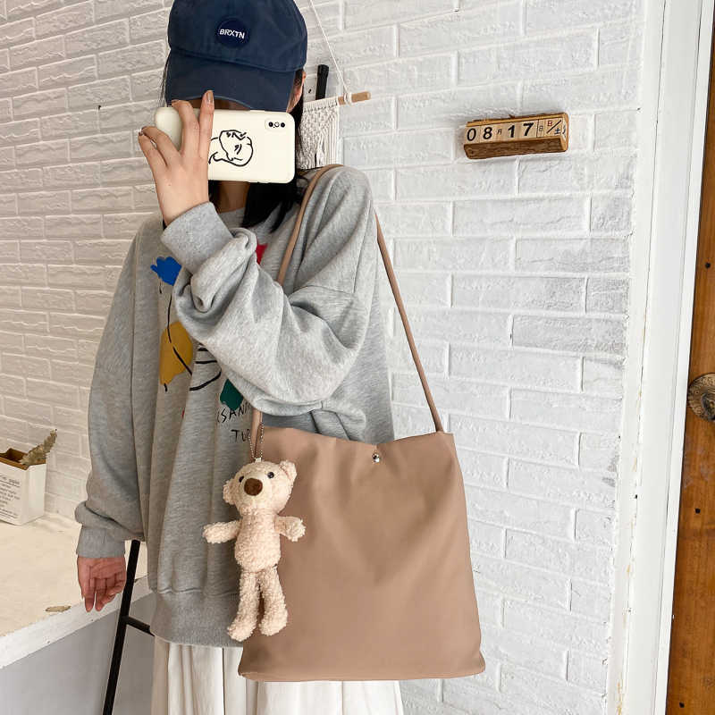 Tas Tote Wanita Kasual Sederha - Women Handheld Bags ulasan dan harga