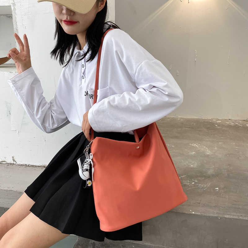 Tas Tote Wanita Kasual Sederha - Women Handheld Bags ulasan dan harga