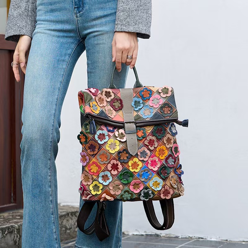 Tas Ransel Kulit Asli Wanita V - Women Bags Leather ulasan dan harga
