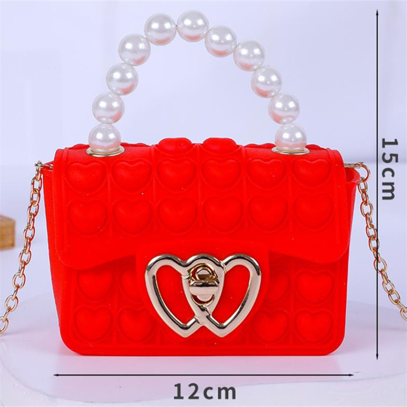 Tas Jelly gelembung cinta sili - Mini Purse Chain ulasan dan harga