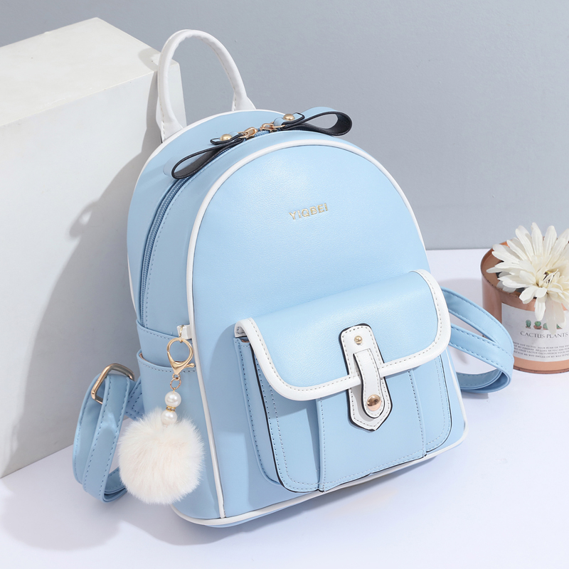Ransel wanita bergaya warna so - Women Bags White ulasan dan harga