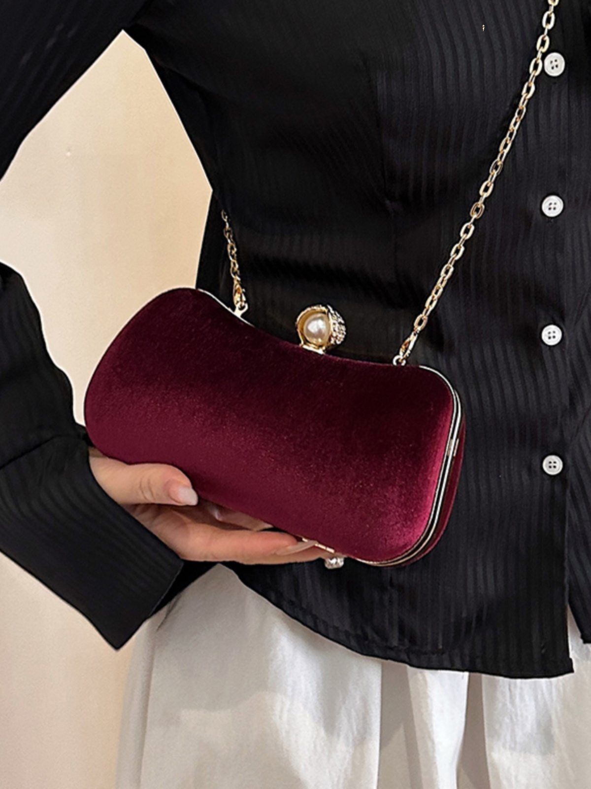 Tas Genggam Perjamuan Kelas At - Mini Purse Chain ulasan dan harga