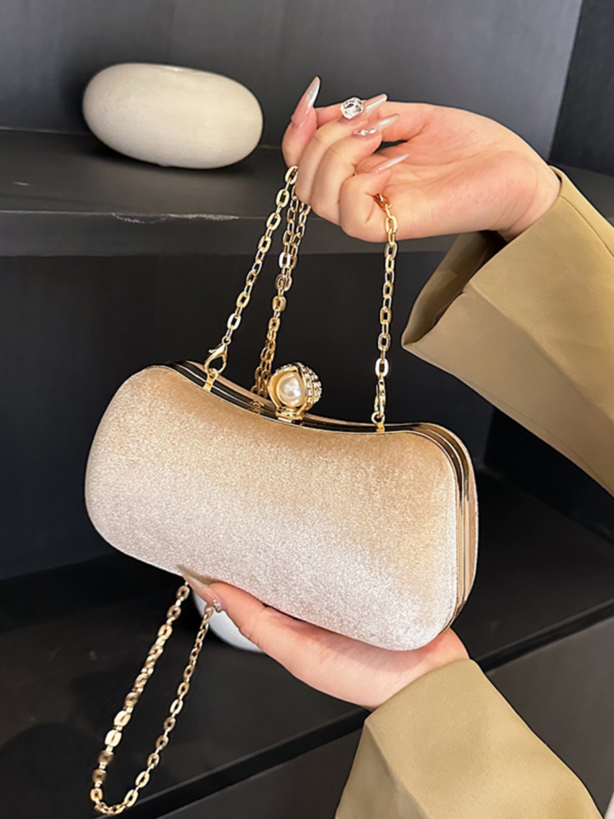 Tas Genggam Perjamuan Kelas At - Mini Purse Chain ulasan dan harga