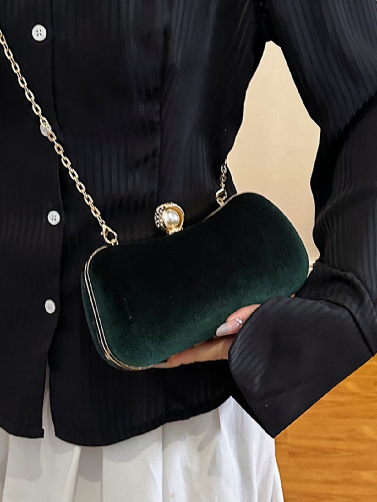 Tas Genggam Perjamuan Kelas At - Mini Purse Chain ulasan dan harga