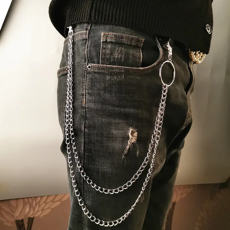 Sabuk Rantai Logam Punk dengan - Mini Purse Chain ulasan dan harga