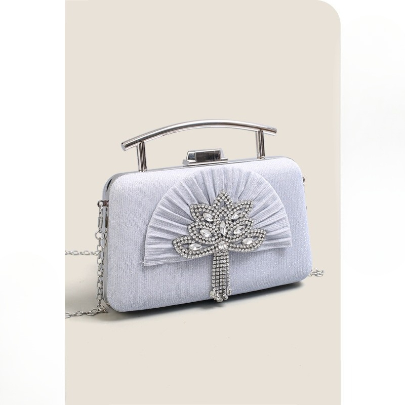 Tas Makan Malam Metalik Berkil - Women Handheld Bags ulasan dan harga