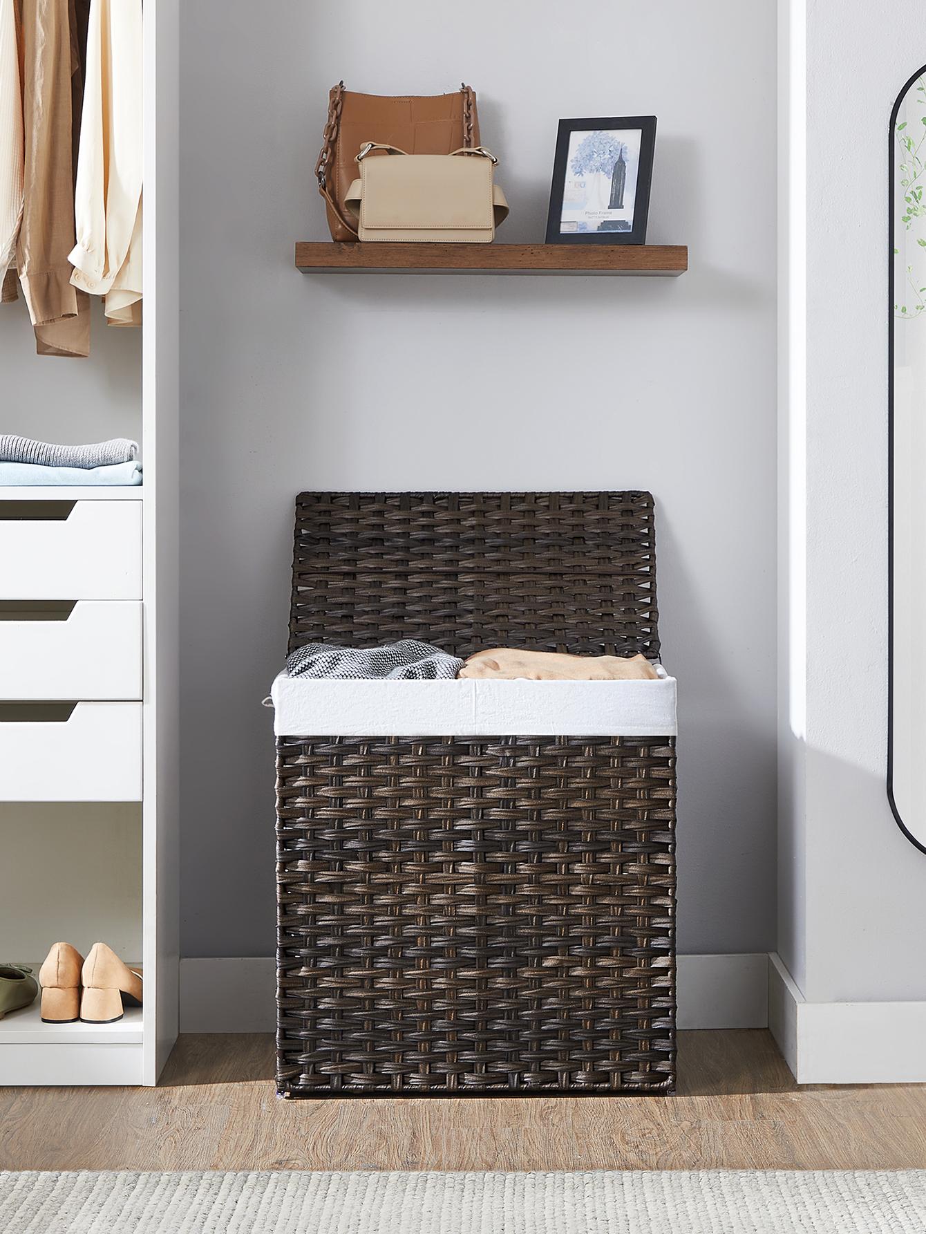 Keranjang Pakaian Kotor Ganda  - Basket Bag Wicker ulasan dan harga