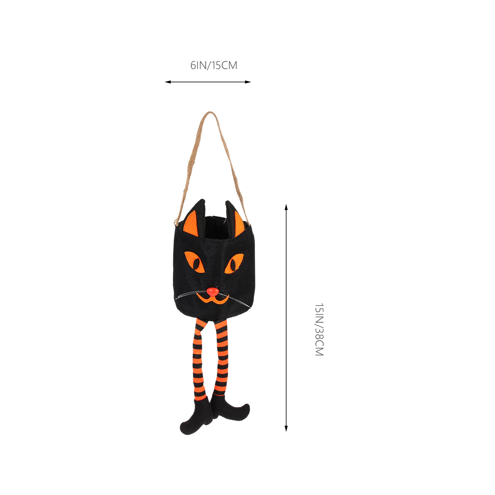Tas Permen Halloween Anak-anak - Basket Bag Wicker ulasan dan harga