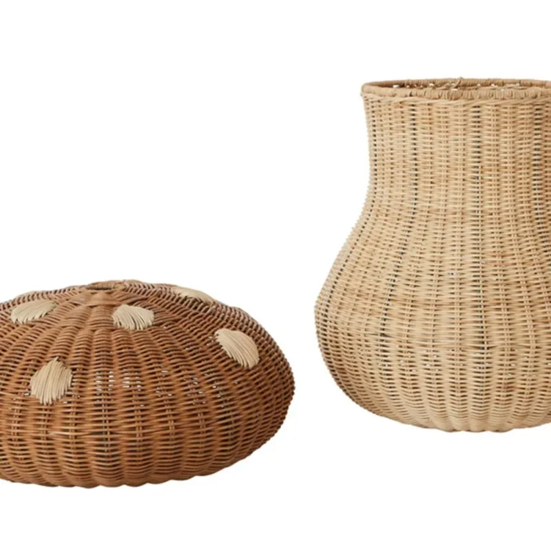 Keranjang penyimpanan anak, ke - Basket Bag Wicker ulasan dan harga