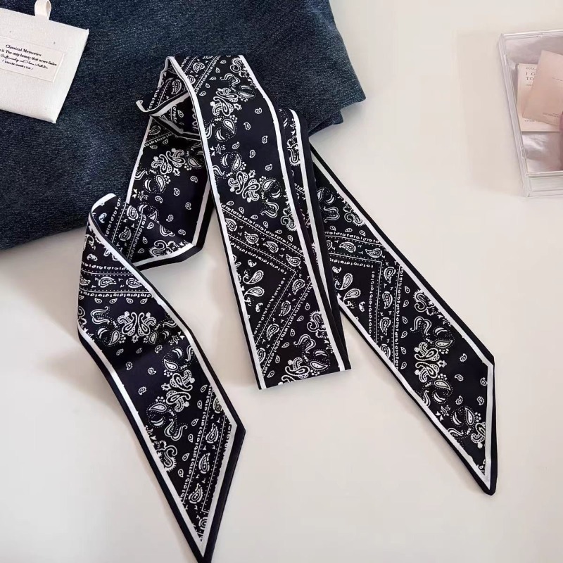 Syal Panjang Paisley Dua Sisi  - Women Bags White ulasan dan harga