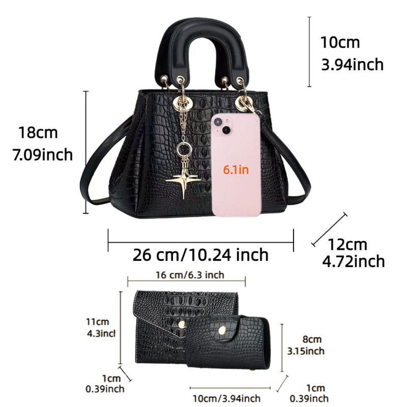Set tas wanita 3 potong, tas t - Women'S Bags Handbags ulasan dan harga