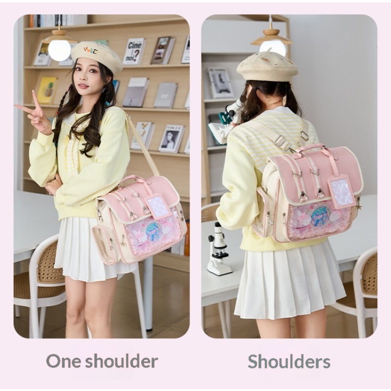 Tas Sekolah Jepang Tas Buku Ge - Women Handheld Bags ulasan dan harga