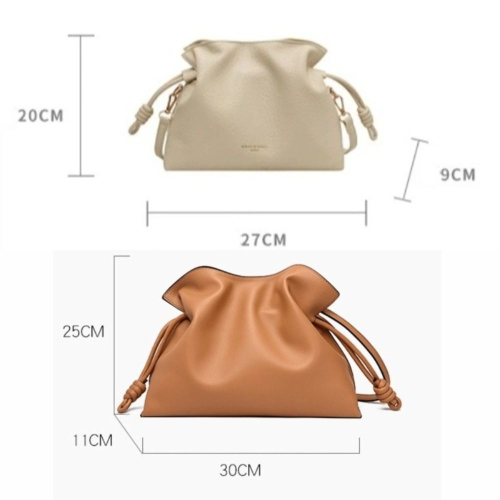 Kulit PU Mewah Model Slouchy ‌ - Hobo Bag Slouchy ulasan dan harga