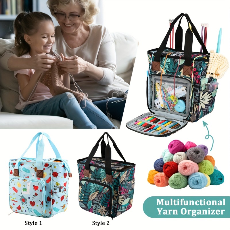 1 Buah Tas Penyimpanan Benang  - Crochet Market Bag ulasan dan harga