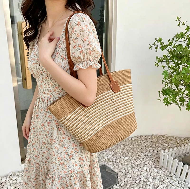 CLAREGQI Tas Jinjing Jerami Be - Women Bags Leather ulasan dan harga