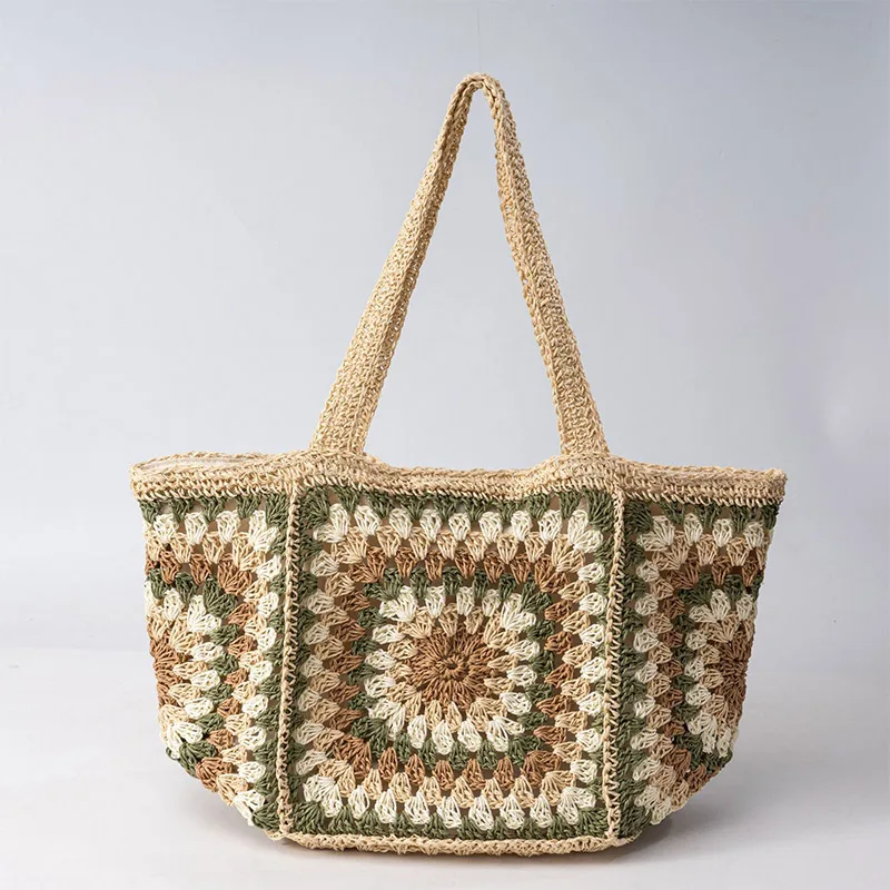 Tas Tenun Tangan Musim Panas T - Crochet Market Bag ulasan dan harga