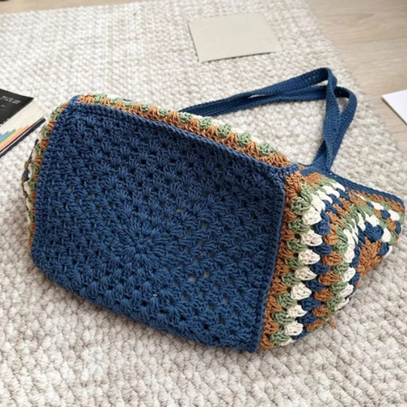 Tas Tenun Tangan Musim Panas T - Crochet Market Bag ulasan dan harga