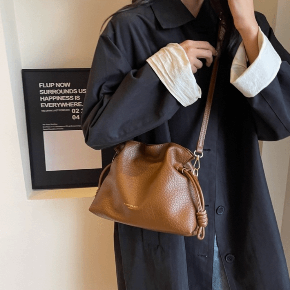 Kulit PU Lembut Model Slouchy  - Hobo Bag Slouchy ulasan dan harga