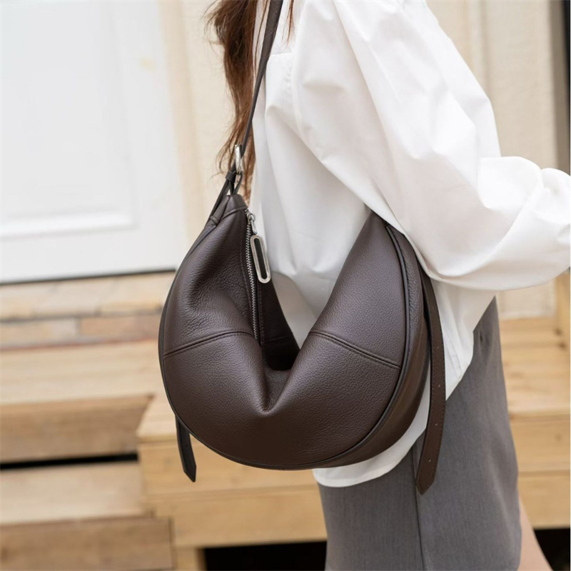 Tas Selempang Kulit Asli BURMI - Hobo Bag Slouchy ulasan dan harga