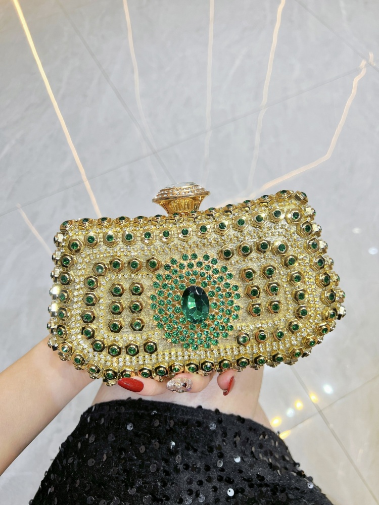Tas Tangan Berlian Imitasi Ber - Mini Purse Chain ulasan dan harga