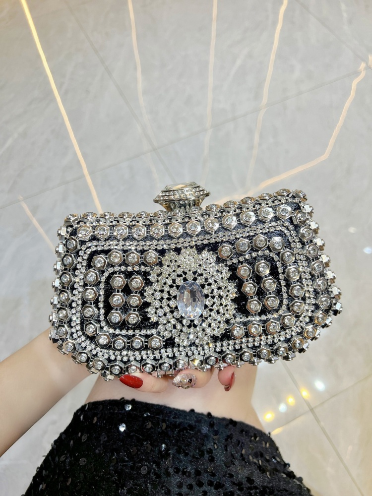 Tas Tangan Berlian Imitasi Ber - Mini Purse Chain ulasan dan harga