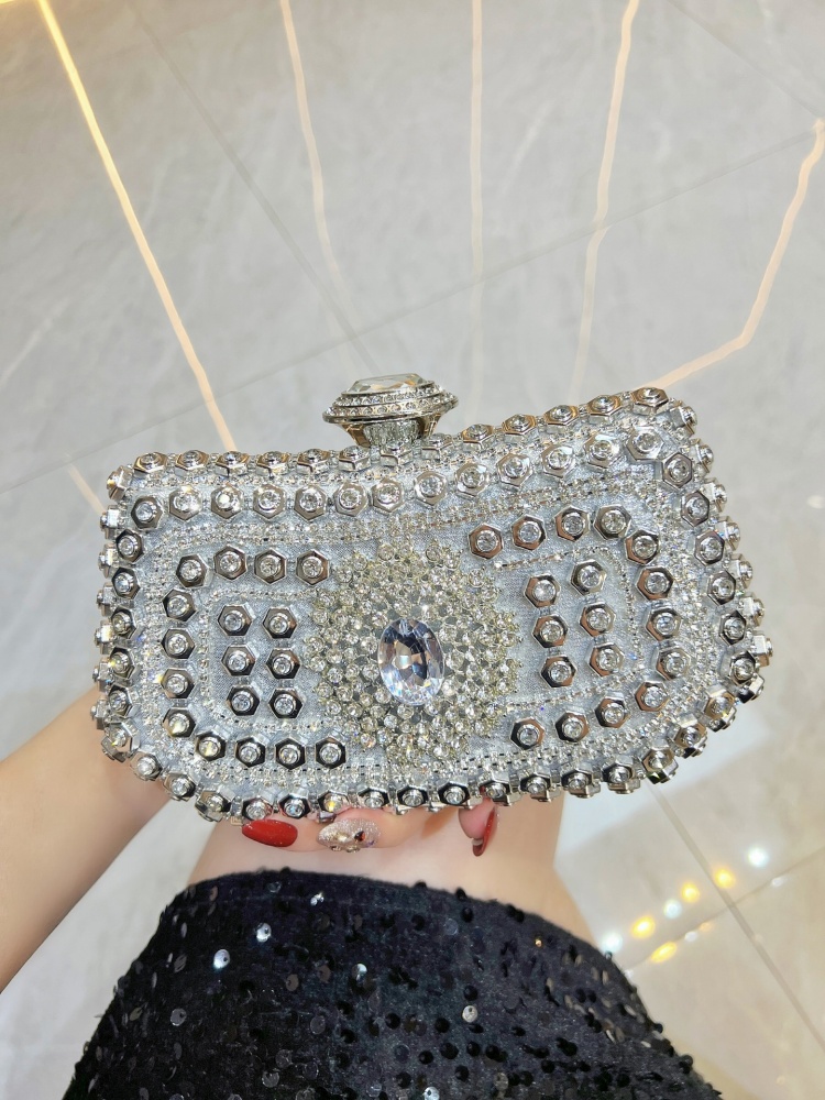 Tas Tangan Berlian Imitasi Ber - Mini Purse Chain ulasan dan harga