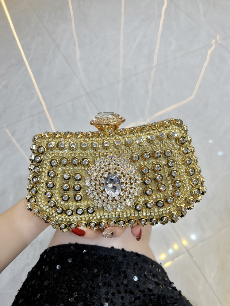 Tas Tangan Berlian Imitasi Ber - Mini Purse Chain ulasan dan harga
