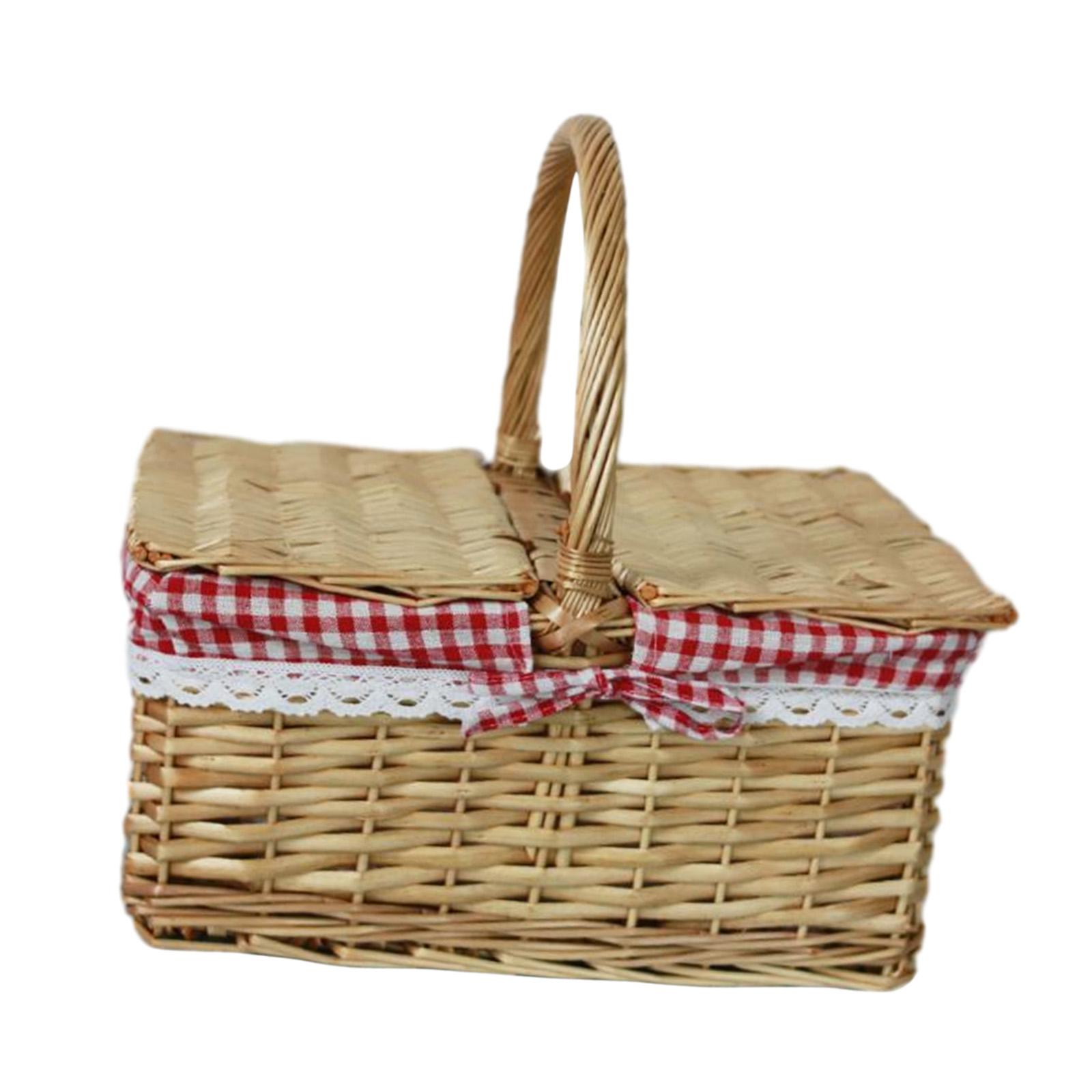 Keranjang Piknik Keranjang Any - Basket Bag Wicker ulasan dan harga
