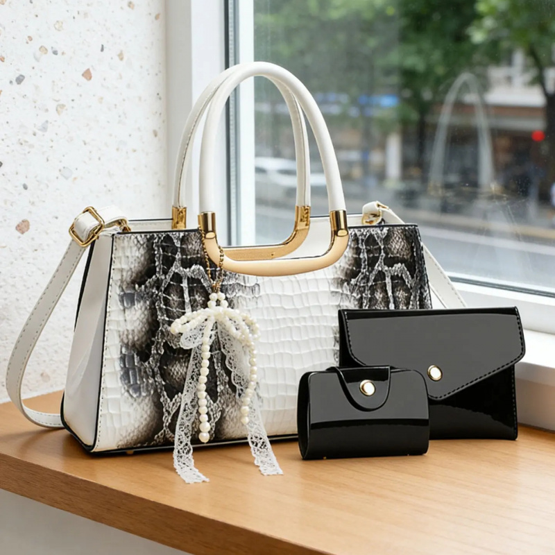 Set Tas Tangan Wanita, Tas Sel - Women Bags Leather ulasan dan harga