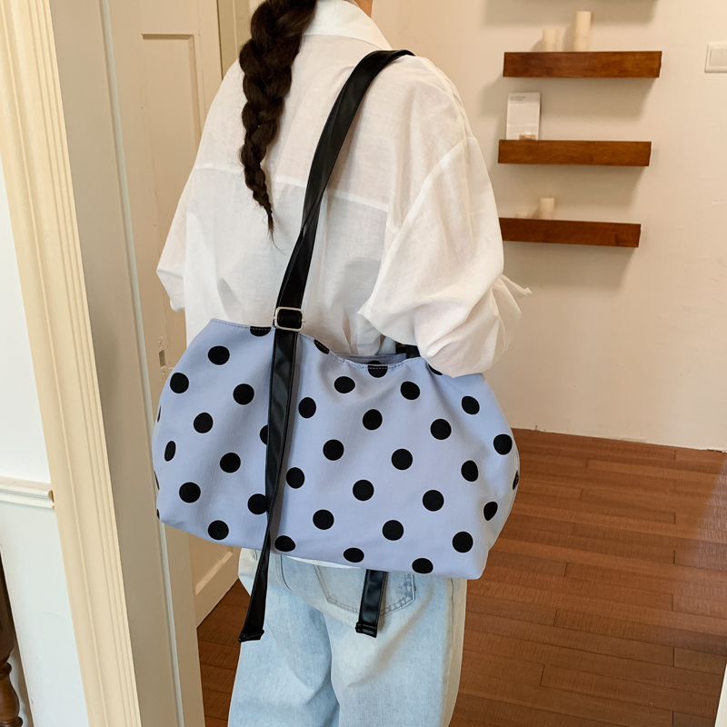 Tas Tote Kanvas Berlapis Motif - Women Handheld Bags ulasan dan harga