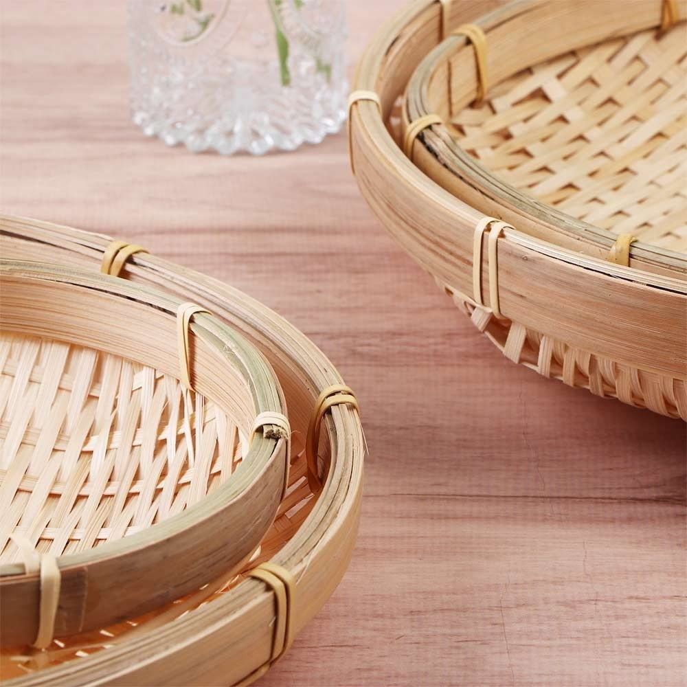 Baki Bambu Anyaman Buatan Tang - Basket Bag Wicker ulasan dan harga